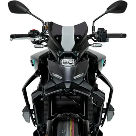 PUIG Frontspoiler Downforce Naked Kühler Mattschwarz