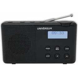 Universum DAB+ Radio DR 200-20, Akku, schwarz, Radio