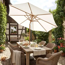 Sekey Sonnenschirm Ø 300 cm Creme