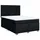 vidaXL Boxspringbett 140 x 200 cm Schwarz