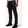 Ricano Lederhose Buckle Schnallenhose Weit Schwarz 34