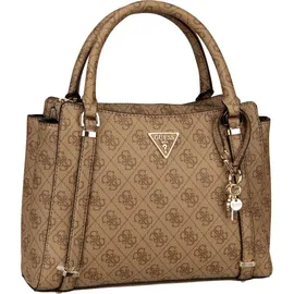 GUESS Eco Erica 2 Compartment Satchel Latte Logo - Einheitsgröße