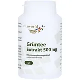 Vita World GmbH Grüntee Extrakt 500 mg Kapseln 120 St.