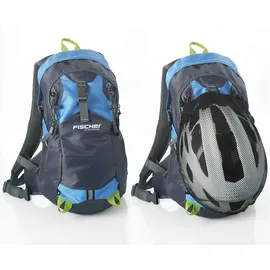 Fischer Rucksack mit Helmnetz, blau
