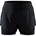 2-IN-1 Shorts Schwarz XL