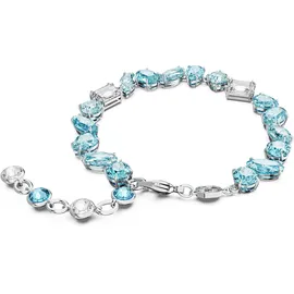 Swarovski Gema Armband, Blau, 5666018, 20 cm