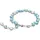 Swarovski Gema Armband, Blau, 5666018, 20 cm