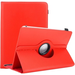 Cadorabo Tablet Hülle Universal 360 für 8″ Tablets (8″ Tablets), Tablet Hülle, Rot