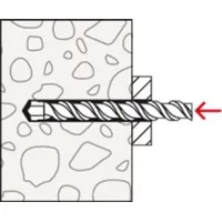 Fischer DuoXpand 10x100 T mit FUS-Schraube