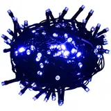 vidaXL LED-Lichterkette mit 150 LEDs Blau 15 m PVC