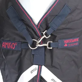 Horseware Amigo Bravo 12 XL Regendecke 0g 125 cm Navy/Rot