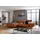 W.Schillig Ecksofa "piedroo, Designsofa mit tollem Sitzkomfort, bequem und elegant, L-Form", braun (cognac z69), B:303cm H:70cm T:193cm, Longlife Xtra-Leder Z69: Das feinnarbige, gedeckte Softleder Z69 besticht durch seine außergewöhnliche Weichheit im trendigen