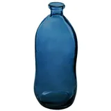 ATMOSPHERA CREATEUR D'INTERIEUR Atmosphera - Vase Dame Jeanne - recyceltes Glas - sturmblau H 35 cm - Blau