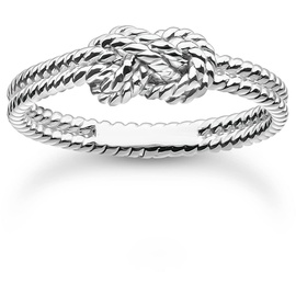 Thomas Sabo Ring Seil mit Knoten Silber 925 Sterlingsilber TR2399-001-21