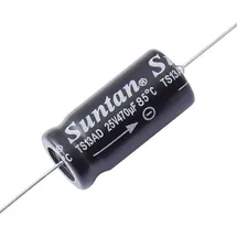 Suntan TS13AE1J470MSB000R Elektrolyt-Kondensator axial bedrahtet 47 μF 63 v 0.2 % x L) 16 mm x
