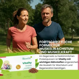Biostile Vitality – Proteinkomplex für erhöhte Muskelmasse und verbesserte Muskelkraft