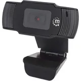 Manhattan USB-Webcam Schwarz