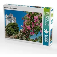 Calvendo Kurfürstliche Burg mit Rosen 1000 Teile Puzzle quer
