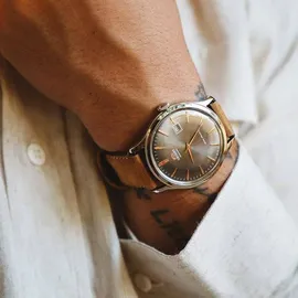 Orient Leder 42 mm FAC08003A0