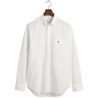 GANT Reg Langarmhemd White M