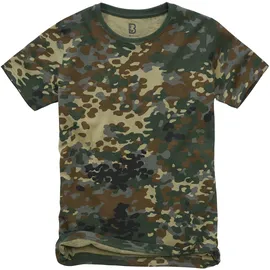 Brandit Textil Brandit Kids T-Shirt, Farbe: Flecktarn, Größe: 158/164