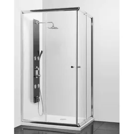 frascio new tecnology Duschkabine Walk-In-Dusche 80 x 200 cm Transparent Sicherheitsglas