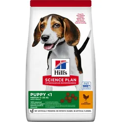 HILL'S Science Plan Canine Puppy Medium Chicken 18 kg mittelgroßes Hundefutter Huhn
