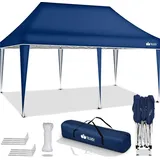 tillvex Faltpavillon 3 x 6 m Blau