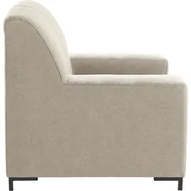 DOMO collection Sessel Ledas Polyester 100 x 83 x 88 cm Beige