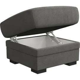 Cotta Hocker Marcus mit Stauraum 68 x 45 x 68 cm Grau