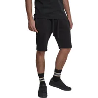 URBAN CLASSICS Basic Sweater Sportshorts Black L