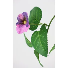 I.GE.A. Kunstpflanze I.GE.A. "Kunstblume Stiefmütterchen", rosa (weiß, rosa), B:30cm H:34cm L:26cm, Polyester, Kunstpflanzen, Kunstpflanze, Dekoblume Hänge-Pflanze mit Blüten Künstliche Blumen Hängeblume