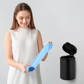 Relaxdays Kosmetikeimer 3 l Schwarz