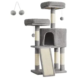 Songmics Kratzbaum klein 115 cm grau