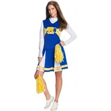 Rubies Womens Vixens Cheerleader Adult Sized Costume Kostüme für Erwachsene, As Shown, Large - L