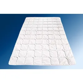 Walburga Bettdecke, Steppbett Basic Microfaser / Polyester Sommer 155 x 220 cm - Weiß