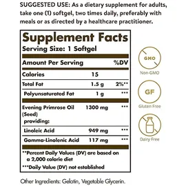 Solgar Evening Primrose Oil 1300 mg Softgels 60 St.