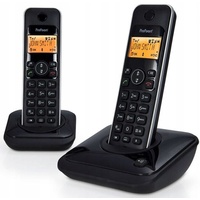 Schnurloses Telefon Senioren Großtasten Schnurlostelefon 2x Mobilteil mit Akku