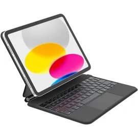 Belkin Pro Tastatur mit Hülle und magnetischem Ständer für iPad 10,9" (11. und 10. Gen.) Schwarz