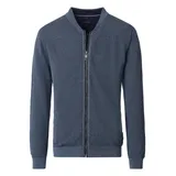 CasaModa Strickjacke Basic in Blau - Gr.: M