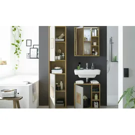 Möbel Kraft Waschbeckenunterschrank 60 x 60 x 35 cm Mehrfarbig