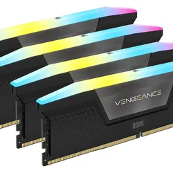 CORSAIR PC-Arbeitsspeicher "VENGEANCE RGB DDR5 Memory", schwarz, 4 x 48 GB, Arbeitsspeicher, Kundenspezifische Leistungs-PCB