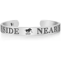 Polo Sylt Armband im geprägten Look Silber