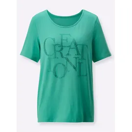 CREATION L Shirt in blaugrün | Gr.: 36