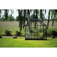 Juliana Icon 6 Alu Schwarz Blankglas 3 mm 2,5 m2