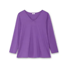 sheego T-Shirt Lila 56/58