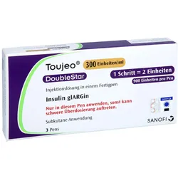 TOUJEO 300 E/ml DoubleStar Inj.-Lsg.i.e.Fertigpen 3X3 ml