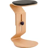 Mayer Sitzmöbel »1119«, (1 St.), NEST NATURE Hocker ready mit flachem Kokos-Sitzpolster 1119