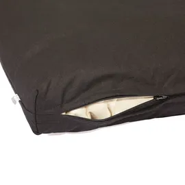 Bodhi Meditationsmatte Zabuton Basic 80 x 80 x 7 cm, Schwarz