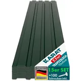 Floordirekt Trapezblech 115 x 45 cm grün